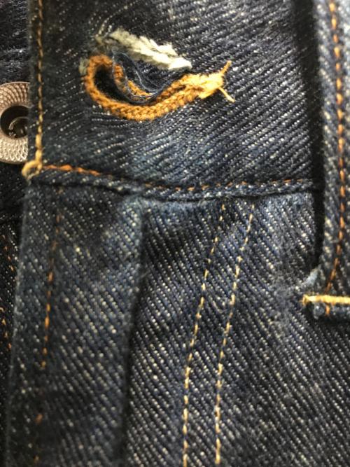 T.T（タイガ タカハシ）T.T (タイガ タカハシ) DENIM TROUSERS デニムパンツ インディゴ サイズ:Ｗ32の古着・服飾アイテム