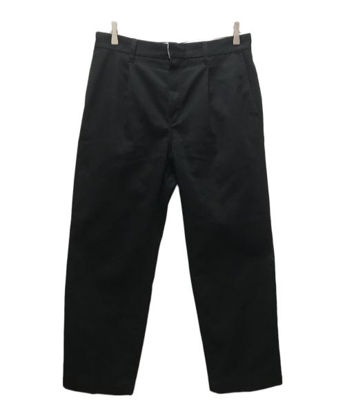 Dickies（ディッキーズ）Dickies (ディッキーズ) WACKO MARIA (ワコマリア) 25FW PLEATED TROUSERS ブラック サイズ:Sの古着・服飾アイテム