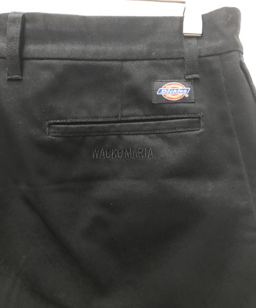 Dickies（ディッキーズ）Dickies (ディッキーズ) WACKO MARIA (ワコマリア) 25FW PLEATED TROUSERS ブラック サイズ:Sの古着・服飾アイテム