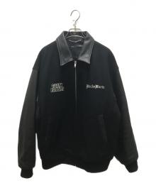 WACKO MARIA（ワコマリア）の古着「25AW LEATHER VARSITY JACKET」｜ブラック