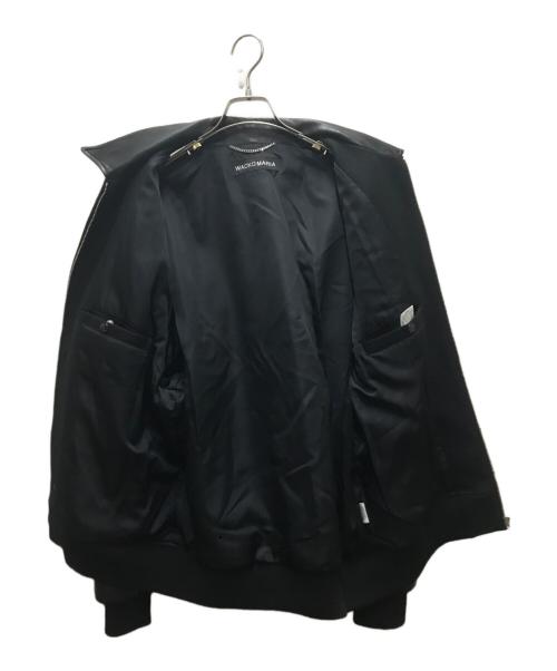 WACKO MARIA（ワコマリア）WACKO MARIA (ワコマリア) 25AW LEATHER VARSITY JACKET ブラック サイズ:XLの古着・服飾アイテム