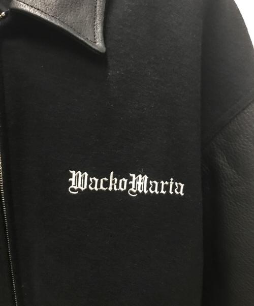 WACKO MARIA（ワコマリア）WACKO MARIA (ワコマリア) 25AW LEATHER VARSITY JACKET ブラック サイズ:XLの古着・服飾アイテム