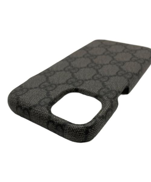 GUCCI（グッチ）GUCCI (グッチ) GG柄スマホケース グレーの古着・服飾アイテム