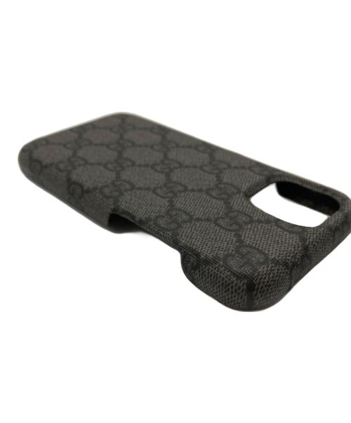 GUCCI（グッチ）GUCCI (グッチ) GG柄スマホケース グレーの古着・服飾アイテム