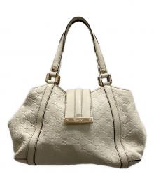 GUCCI（グッチ）の古着「トートバッグ」｜ホワイト