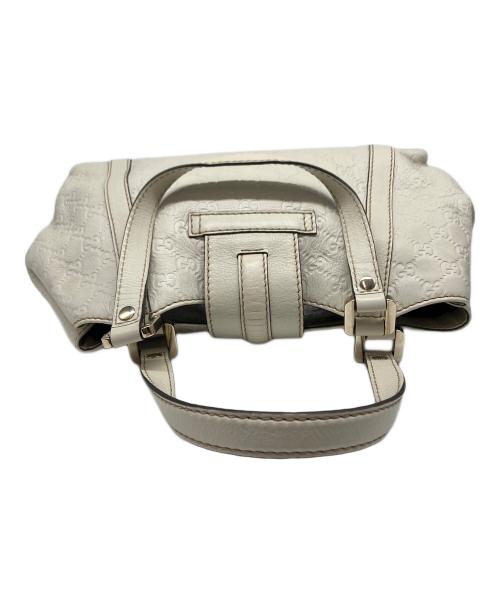GUCCI（グッチ）GUCCI (グッチ) トートバッグ ホワイトの古着・服飾アイテム