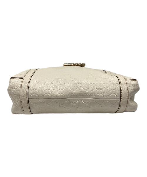 GUCCI（グッチ）GUCCI (グッチ) トートバッグ ホワイトの古着・服飾アイテム