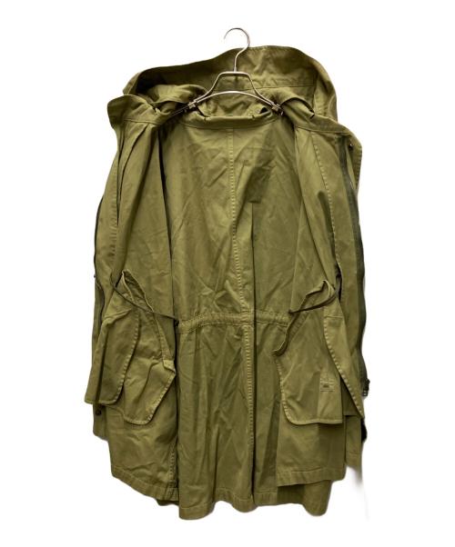 VACHEMENT（ヴァシュモン）VACHEMENT (ヴァシュモン) シェルタフタモッズベスト グリーン サイズ:FREEの古着・服飾アイテム