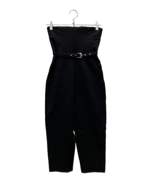 COMME des GARCONS（コムデギャルソン）COMME des GARCONS (コムデギャルソン) 80s ベルト付きウールパンツ ブラック サイズ:Sの古着・服飾アイテム