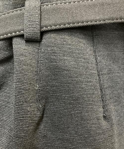 COMME des GARCONS（コムデギャルソン）COMME des GARCONS (コムデギャルソン) 80s ベルト付きウールパンツ ブラック サイズ:Sの古着・服飾アイテム