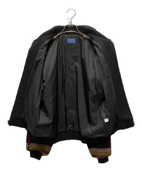 PENDLETON（ペンドルトン）PENDLETON (ペンドルトン) 80‘Sウールネイティブジャケット ブラック サイズ:Mの古着・服飾アイテム