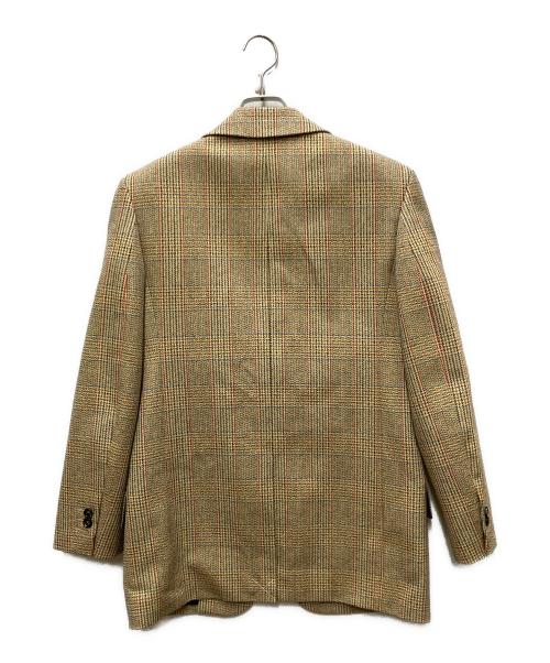 BOTTEGA VENETA（ボッテガベネタ）BOTTEGA VENETA (ボッテガベネタ) Distorted Prince Of Wales Blazer ブラウン サイズ:34の古着・服飾アイテム
