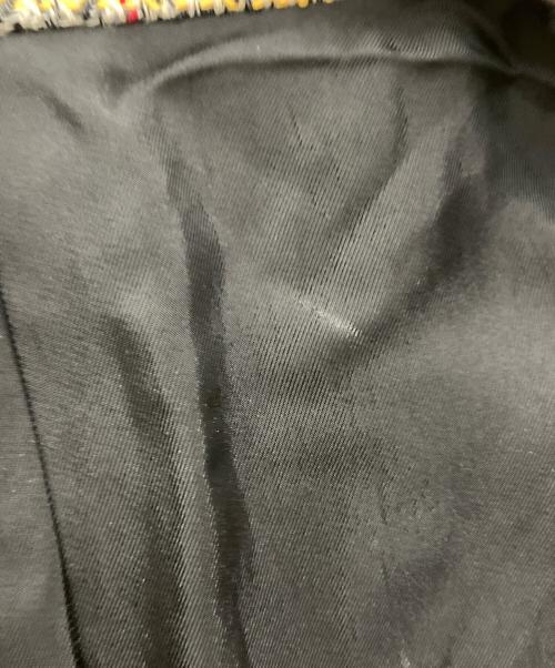 BOTTEGA VENETA（ボッテガベネタ）BOTTEGA VENETA (ボッテガベネタ) Distorted Prince Of Wales Blazer ブラウン サイズ:34の古着・服飾アイテム