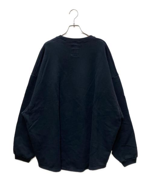 Stripes For Creative（ストライプ フォー クリエイティブ）Stripes For Creative (ストライプ フォー クリエイティブ) オーバーサイズスウェット ネイビー サイズ:Lの古着・服飾アイテム