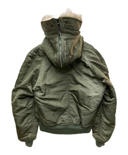 ALPHA（アルファ）ALPHA (アルファ) 80s～90s N-2B フライトジャケット グリーン サイズ:Mの古着・服飾アイテム