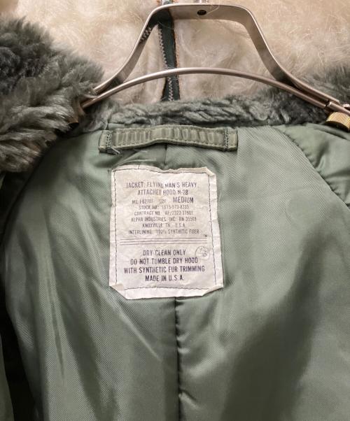 ALPHA（アルファ）ALPHA (アルファ) 80s～90s N-2B フライトジャケット グリーン サイズ:Mの古着・服飾アイテム
