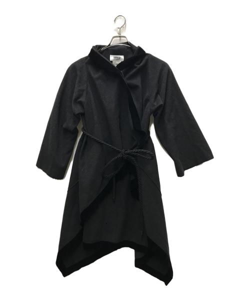 MM6 Maison Margiela（エムエムシックスメゾンマルジェラ）MM6 Maison Margiela (エムエムシックスメゾンマルジェラ) 17AW 変形コート グレー サイズ:38の古着・服飾アイテム