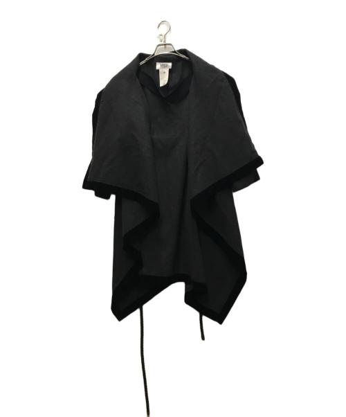 MM6 Maison Margiela（エムエムシックスメゾンマルジェラ）MM6 Maison Margiela (エムエムシックスメゾンマルジェラ) 17AW 変形コート グレー サイズ:38の古着・服飾アイテム