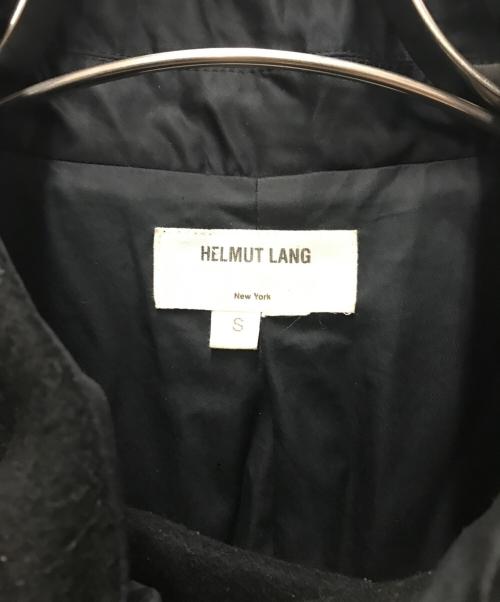 HELMUT LANG（ヘルムートラング）HELMUT LANG (ヘルムートラング) カシミヤブレンドネックベルトコート ブラック サイズ:Sの古着・服飾アイテム