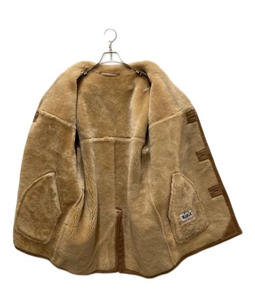 WOOLRICH（ウールリッチ）WOOLRICH (ウールリッチ) 70`sムートンコート ブラウン サイズ:40の古着・服飾アイテム