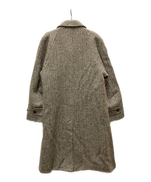 JIMMY HOURIHAN（ジミーフーリハン）JIMMY HOURIHAN (ジミーフーリハン) ヘリンボーンツイードコート グレー サイズ:38の古着・服飾アイテム