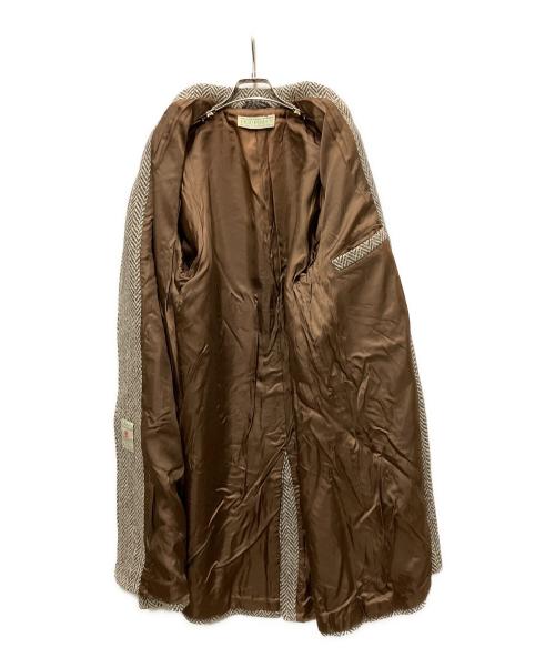 JIMMY HOURIHAN（ジミーフーリハン）JIMMY HOURIHAN (ジミーフーリハン) ヘリンボーンツイードコート グレー サイズ:38の古着・服飾アイテム