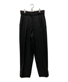 Acne studios（アクネ ストゥディオズ）の古着「イージーウールスラックス」｜ブラック