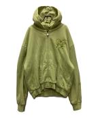 urban Sophisticationアーバンソフィスティケーション）の古着「Stolen Zip Hoodie」｜グリーン