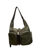 vunqueブンク）の古着「HEY DOUBLE POCKET HOBO」｜オリーブ