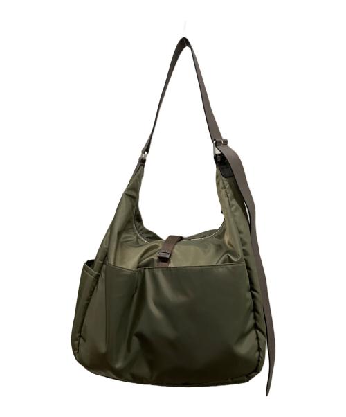 vunque（ブンク）vunque (ブンク) HEY DOUBLE POCKET HOBO オリーブの古着・服飾アイテム
