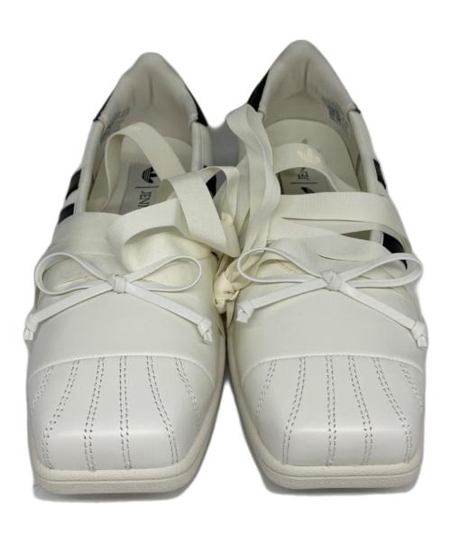 adidas（アディダス）adidas (アディダス) JENNIE SUPERSTAR SQ BALLET W ホワイト サイズ:25cmの古着・服飾アイテム