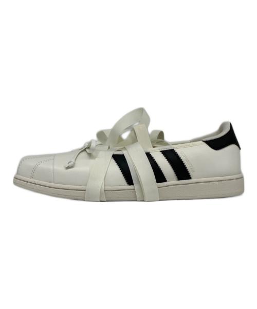 adidas（アディダス）adidas (アディダス) JENNIE SUPERSTAR SQ BALLET W ホワイト サイズ:25cmの古着・服飾アイテム