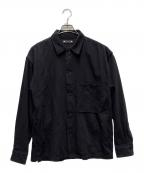MINEDENIMマインデニム）の古着「C.Wool Denim Over SH」｜ネイビー