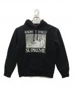 SUPREMEシュプリーム）の古着「19AW Know Thyself Hooded Sweatshirt」｜ブラック