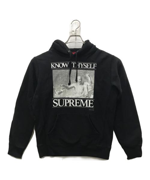 SUPREME（シュプリーム）Supreme (シュプリーム) 19AW Know Thyself Hooded Sweatshirt ブラック サイズ:Smallの古着・服飾アイテム