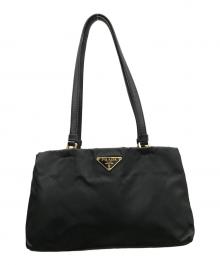 PRADA（プラダ）の古着「ナイロンハンドバッグ」｜ブラック
