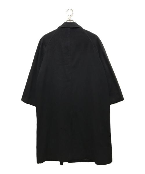 PAUL SMITH（ポールスミス）Paul Smith (ポールスミス) アンゴラブレンドウールステンカラーコート ネイビー サイズ:Lの古着・服飾アイテム