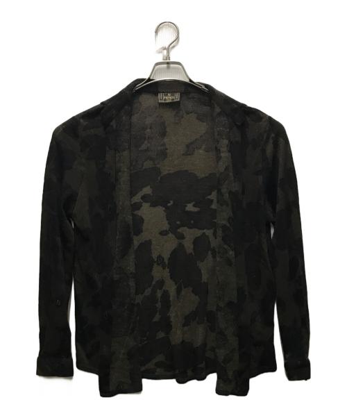 FENDI（フェンディ）FENDI (フェンディ) 迷彩ウールシャツ ブラウン サイズ:42の古着・服飾アイテム