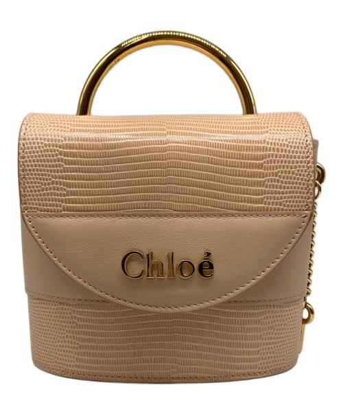 Chloe（クロエ）Chloe (クロエ) アビーロック スモール ハンドバッグ ピンクの古着・服飾アイテム