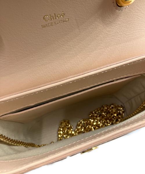 Chloe（クロエ）Chloe (クロエ) アビーロック スモール ハンドバッグ ピンクの古着・服飾アイテム