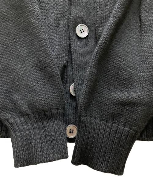 Zanone（ザノーネ）Zanone (ザノーネ) ミドルゲージ スタンドカラーニット カーディガン ブラック サイズ:48の古着・服飾アイテム
