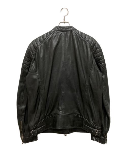 BELSTAFF（ベルスタッフ）BELSTAFF (ベルスタッフ) stoneham レザージャケット ブラック サイズ:56の古着・服飾アイテム