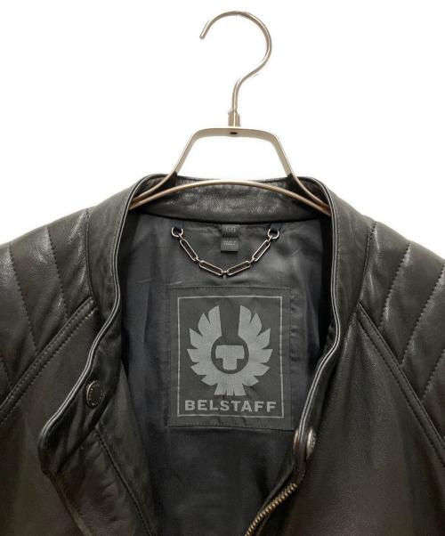 BELSTAFF（ベルスタッフ）BELSTAFF (ベルスタッフ) stoneham レザージャケット ブラック サイズ:56の古着・服飾アイテム