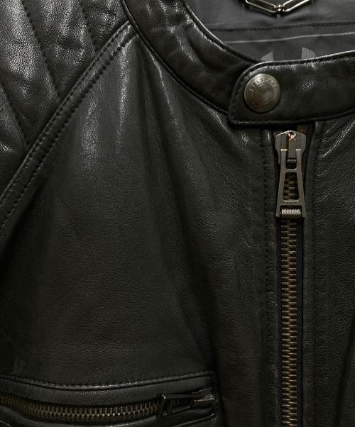 BELSTAFF（ベルスタッフ）BELSTAFF (ベルスタッフ) stoneham レザージャケット ブラック サイズ:56の古着・服飾アイテム