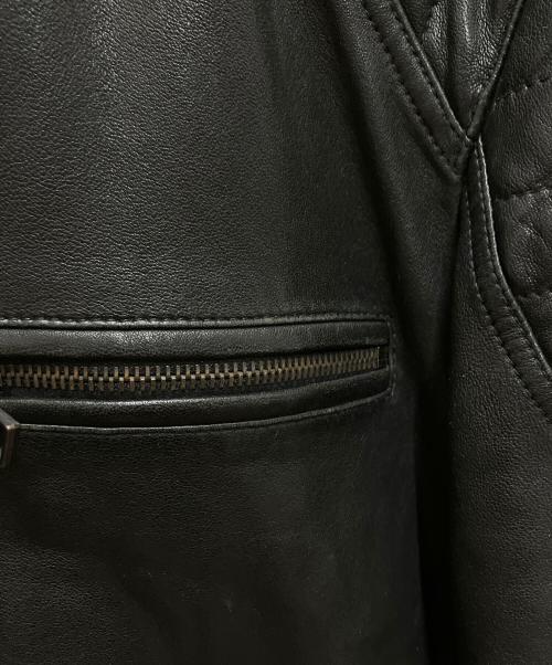BELSTAFF（ベルスタッフ）BELSTAFF (ベルスタッフ) stoneham レザージャケット ブラック サイズ:56の古着・服飾アイテム