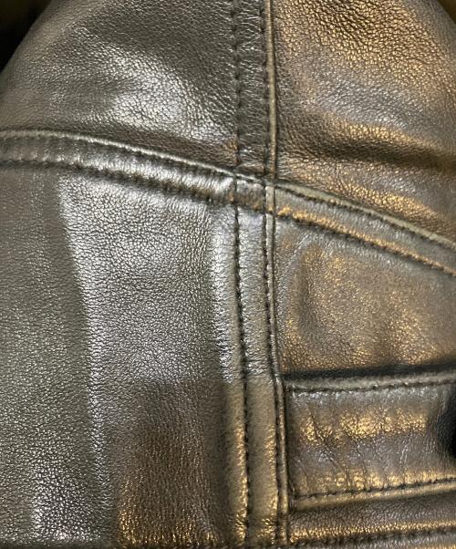 BELSTAFF（ベルスタッフ）BELSTAFF (ベルスタッフ) stoneham レザージャケット ブラック サイズ:56の古着・服飾アイテム