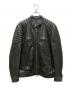 BELSTAFF（ベルスタッフ）の古着「stoneham レザージャケット」｜ブラック