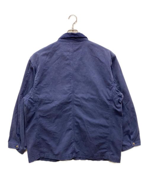 POLO RALPH LAUREN（ポロ・ラルフローレン）POLO RALPH LAUREN (ポロ・ラルフローレン) 90's 襟コーデュロイハンティングジャケット ネイビー サイズ:Lの古着・服飾アイテム