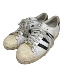 A BATHING APE×adidas Originals（アベイシングエイプ×アディダスオリジナル）の古着「Superstar V スニーカー」｜ホワイト