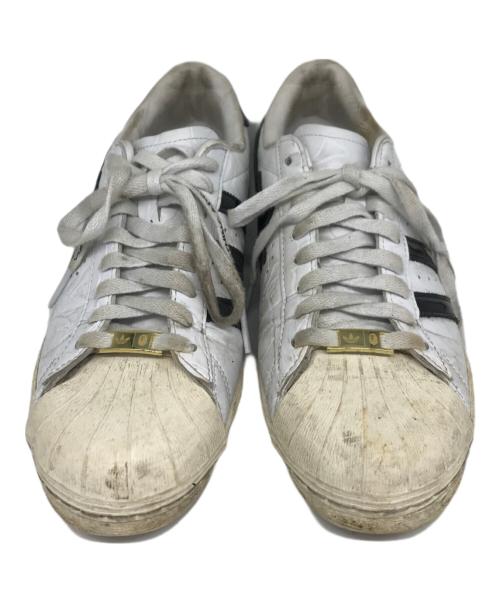 A BATHING APE（アベイシングエイプ）A BATHING APE (アベイシングエイプ) adidas Originals (アディダスオリジナル) Superstar V スニーカー ホワイト サイズ:27㎝の古着・服飾アイテム